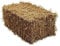 Shorefields Wheat Straw Full Bale 15-18kg- Animal Bedding for Horses, Rabbits, Guinea Pig - Low Dust Full Hay Bale - Comfortable & Soft Bedding for Pets