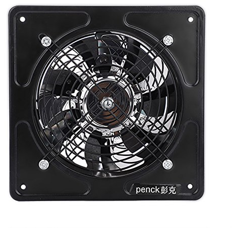 6 '' lüftung Ventilator, Bad-Lüfter Abluftventilator Fall Gebläse Schnelle Gesch windigkeit ​​Lüftung sventilator für Home Bade zimmer Küche Garage(schwarz)