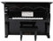 Hztyyier Mini Piano Miniatur Holz Klavier Modell mit kleinen Hocker Musikinstrument Modell musikalische Geschenke Home Decor Ornamente