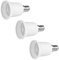 3x Lampensockel Adapter | E14 auf E27 | Lampenfassung Konverter Fassung Sockel Stecker Glühbirne Lampe LED | 3 Stück