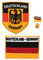 A-One 3-teiliges Set – Deutschland-Flagge mit Storchschild und Deutschland-Flagge, Aufnäher zum Aufbügeln No.035B