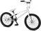 Eastern Bikes Lowdown 20-Zoll BMX-Fahrrad, Rahmen aus hochfestem Stahl (Weiß)