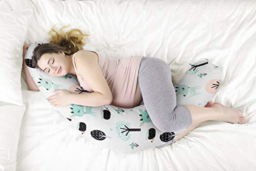 KOSPU Stillkissen mit Füllung 170 cm Lagerungskissen Seitenschläferkissen XXL Pillow Neu, 1 Komponente