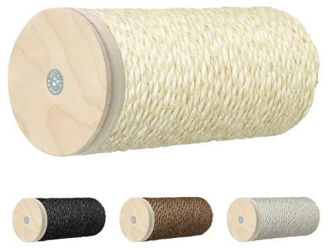 Kratzbaumland Woody-Kletterstufe Trittstufe Wandelement für Katzen (25 cm, Natur)