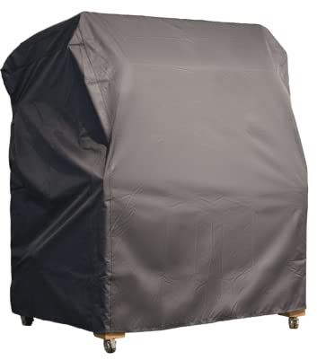 Strandkorb Schutzhülle Winterfest, Premium Abdeckhaube aus Ripstop Gewebe mit TPU Beschichtung, wasserdicht, reißfest, UV-beständig und atmungsaktiv (L 135cm)