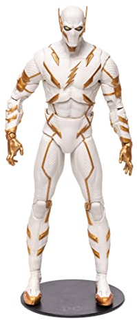 McFarlane Toys Age 12+, DC Multiverse Godspeed 7-inch Action Figure with 22 Moving Parts, Collectible DC Rebirth Figure with Unique Collector Character Card – Ages 12+