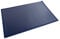 Exacompta 29782E Schreibunterlage Kreacover aus extra starkem Karton, Vorder- und Rückseite aus PVC, perfekt für Büro und Homeoffice, Format 37,5 x 57,5 cm, blau