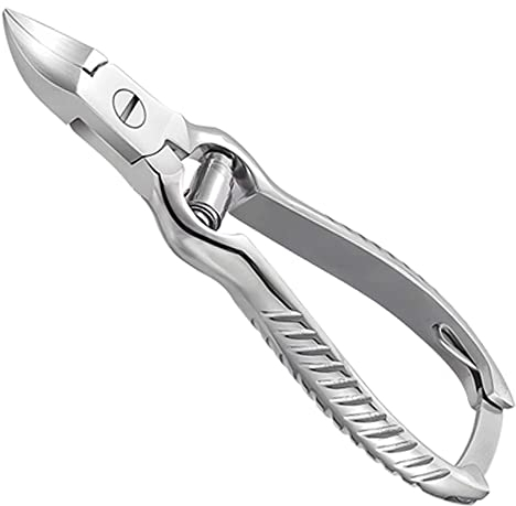 Alicates para pedicura, Profesional, Cortaúñas de Pies, Acero Inoxidable, Mango Ergonómico Antideslizante, Fácil Limpieza, Con Funda, 2 Años de Garantía (Alicate)