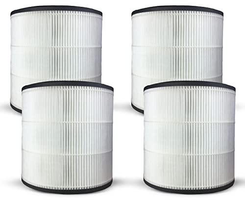 Comedes 3-in-1 Filter für Philips 800i Series Luftreiniger (AC810, AC0820 & AC0820), einsetzbar statt Philips FY0293/30 & FY0194/30 NanoProtect (4 Stück)
