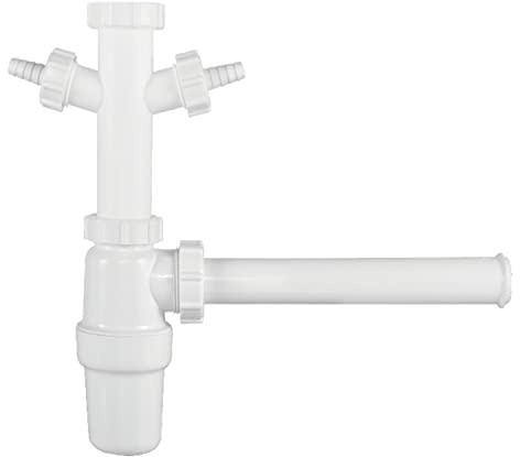 Siphon Flaschensiphon Röhrensiphon Kondenswasser Geruchsverschluss Ø 32-40 mm Ø 32 mm