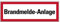 Aufkleber Hinweis „Brandmelde-Anlage“ Brandschutz Schild Folie selbstklebend ähnl. DIN 4066 | 21x7,4cm Made in Germany