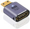 Maxhood 8K Mini HDMI to HDMI Adapter, 8k 4K 3D HDR 48Gbps Mini-HDMI Adapter Converter with LED Indicators, Compatible with Camera, Projector, Tablet, Raspberry Pi, 1-Pack