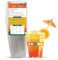 ECO SOUL 50 Compostable Clear Plastic Cups 12 Oz (350 ml) - Eco-Friendly Disposable Cups for Parties, Iced Coffee, Smoothies, Beer & Cold Drinks - Plant-Based, Biodegradable, Recyclable