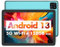VASOUN 10 inch Tablet Android 13, 5Ghz WiFi Tablet Octa-Core,128GB, 8000mAh, Dual Camera, BT, FM, Metal Fashional Shape (Blue)