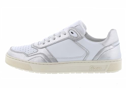 Sioux Damen Tedroso Da Sneaker, Platin Snow, 42 EU