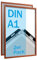 SPRINTIS Klapprahmen A1 aus Aluminium, Rahmen in dunkler Holzoptik, 2 Stück Plakatrahmen mit 2,5 cm Rahmenbreite, inkl. UV-Schutzfolie & Befestigungsmaterial