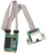 M.2 A E Network Card NIC Bent Pin, Gigabit Ethernet Server Adapter, M.2 A E I210AT Single Port Gigabit Server NIC Adapter Supports 1000/100/10Mbps,NIC I210AT Chip GBE Ethernet RJ45