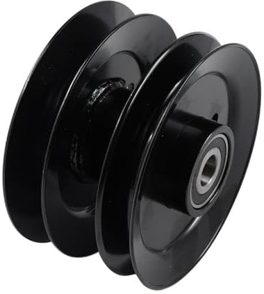 Molloparts 956-0638 756-063 Deckspindel Doppelrolle, kompatibel mit MTD Yard Machine Hydrostatischer Rasentraktor LT16 LT165 Kompatibel mit Cub Cadet Rasentraktor 1212 1180