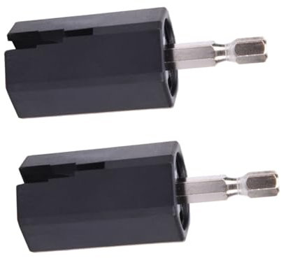 CATIEBYE 2pcs Guitar String Winder Drill Bit Tool Pin Puller for Electric Acoustic Bass Guitars Banjos and Mandolins and Accessories for Easy String Replacement