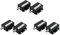Rfeeuubft 3X Transferencia de Red IP A Extensor Coaxial Desde TransmisióN de Cable de Red A Convertidor Ethernet de LíNea Coaxial de 500 M para CCTV