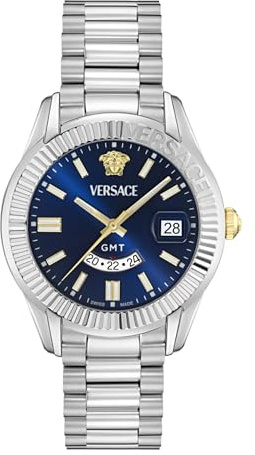 Versace Herren Analog Quarz Armabanduhr Apodis