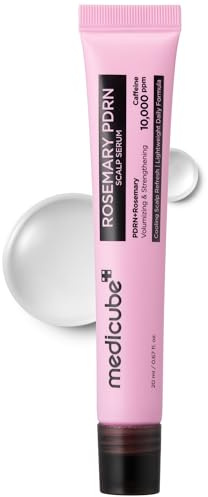 medicube Rosemary PDRN Scalp Refresh & Nourish Serum | Non-Greasy, Lightweight Serum for Thicker, Fuller, Denser-Looking Hair | Scalp Treatment for Flake-Prone Scalp, Soothing | Korean Hair Care, 20ml