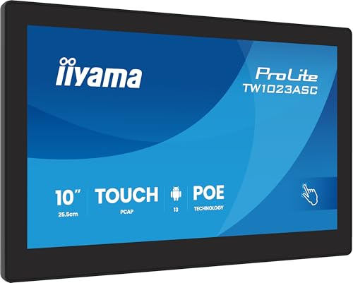 Iiyama Prolite Tw1023asC-B3p - AndroiD-Pc - TouchscreeN-Pc - 1 Rk3568 - Ram 4 Gb - Ssd - Emmc 32 Gb - MalI-G52 - Bluetooth 5.2, 1gbe - Wlan: 802.11a/