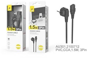 Born To Vape presente Câble Alimentation Standard Schuko AU301 pour Alimentation PC / PS3 Fat... et son sticker BTV exclusif collectionnable