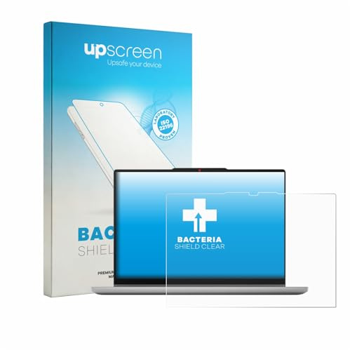 upscreen Antibakterielle Schutzfolie für Lenovo IdeaPad 5a 2-in-1 Gen 11 14 Klare Displayschutz-Folie
