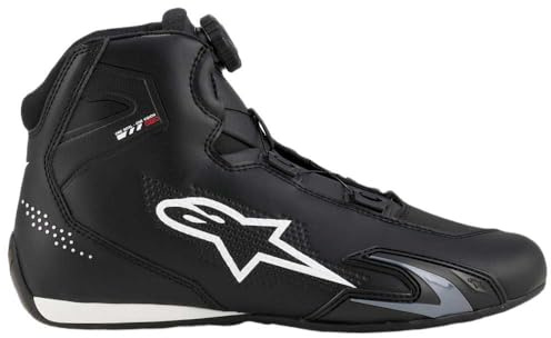 Alpinestars Celer Motorrad Schuhe, schwarz/weiß, 8