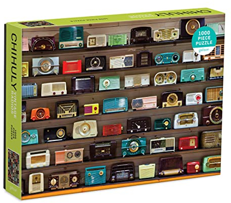 Chihuly Vintage Radios 1000 Piece Puzzle