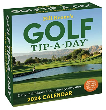 Bill Kroen's Golf Tip-A-Day 2024 Calendar