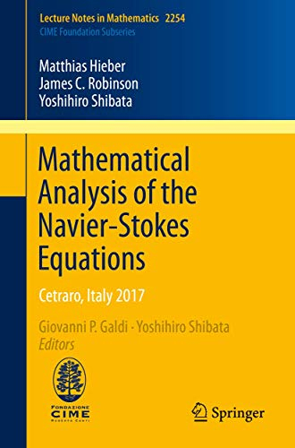 Mathematical Analysis of the Navier-Stokes Equations: Cetraro, Italy 2017 (C.I.M.E. Foundation Subseries, Band 2254)