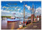 Friesland - Nordseebad Dangast (Wandkalender 2025 DIN A4 quer), CALVENDO Monatskalender
