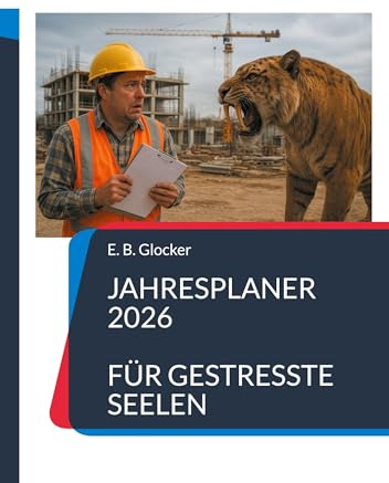 Jahresplaner 2026 für gestresste Seelen