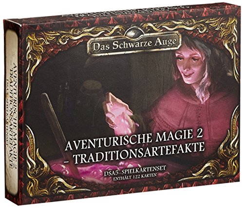 DSA5 Spielkartenset Aventurische Magie 2 Traditionsartefakte (Das Schwarze Auge - Zubehör)