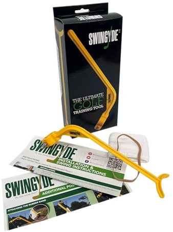 SWINGYDE Golf Swing Training Tool | 2023 Update | Online Video With Purchase | The Original - Made In Australia, Beware of Imitations