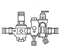 Vaillant 000661 Sicherheitsgruppe mit Druckminderer