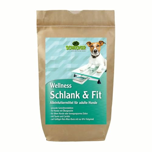Schecker Trockenfutter - Wellness Schlank und Fit - Geflügel (3kg(1er Pack), Huhn)