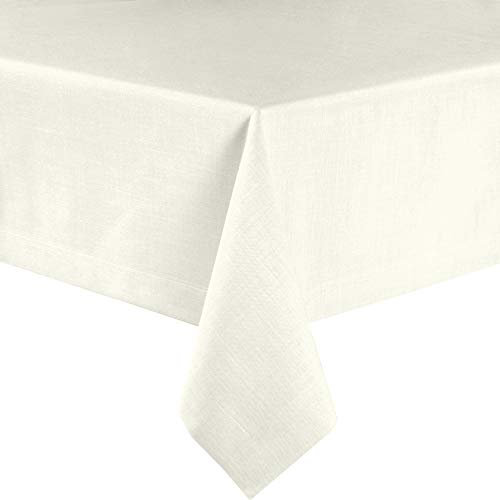 Sander Tischdecke Loft fleckabweisend Creme Größe 135x170 cm