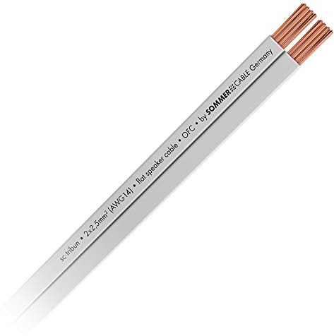 Sommer Cable SC TRIBUN 2 x 2,5mm² flach Lautsprecherkabel Meterware | 425-0310