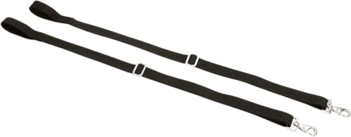 Shires Equestrian Elastic Leg Straps for Horse Rugs and Blankets - Black, One Size, Pack of 2 Default Title