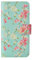 32nd Floral Series - Design PU Leather Book Wallet Case Cover for Samsung Galaxy J3 (2016), Designer Flower Pattern Wallet Style Flip Case With Card Slots - Spring Blue