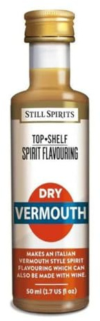 Still Spirits Top Shelf Dry Vermouth Essence Flavours 1.125L