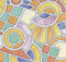 Lámina para cristales Vitrodecor Nancay, lámina decorativa para cristales, lámina especial autoadhesiva, pantalla de privacidad, de color, espesor: 0,095 mm, Venilia 54650, 67,5 cm x 2 m