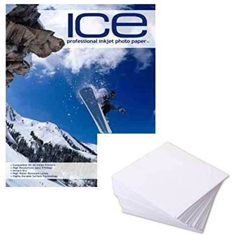 Ice Fine Art Textured Matte A4 Inkjet Photo Paper 190gsm - 25 Sheets