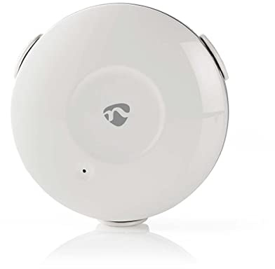 Nedis SmartLife Smart Wi-Fi Water Leak Detector Indication Alarm | Battery Powered | Extension included | 24 Month Battery Life | 50 dB | White