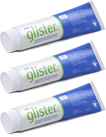 3 x 50 ml Fluorid-Zahncreme mit Mehrfachwirkung - 3 x 50 ml (150 ml) - GLISTER™ - Amway - (Art.-Nr.: 122345)