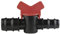 Générique Raccord de Tuyau d'arrosage avec Robinet d'égouttement et poignée Papillon Φ20mm x Φ16mm Lot de 10