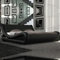 SANA SLEEP 4FT6 Double Size Designer Volo Italian Modern Leather Bed Frame - Black